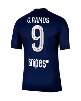 Paris Saint-Germain Goncalo Ramos #9 Maglia Gara Casa Repliche 2025-26 Maniche Corte